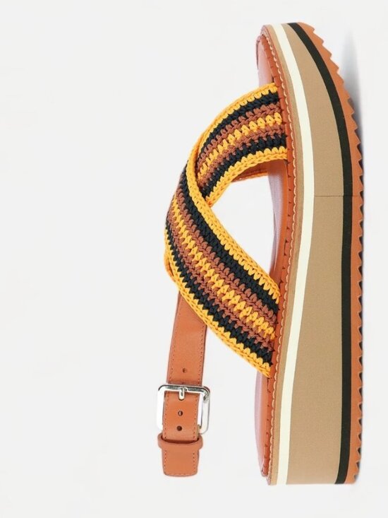 Clergerie Plaform Slides Size 8 - 8.5 Women - Picture 3 of 8